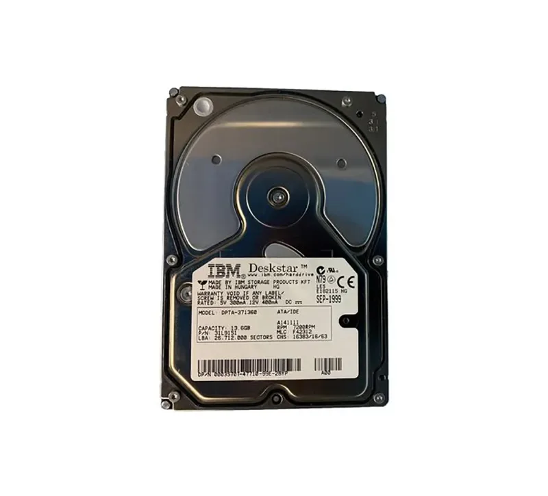 31L9151 - IBM 13.6GB 7200RPM ATA / IDE 3.5-inch Hard Drive