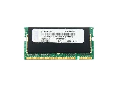 31P9834 - IBM 1GB DDR-333MHz PC-2700 non-ECC Unbuffered CL2.5 200-Pin SoDimm Memory Module