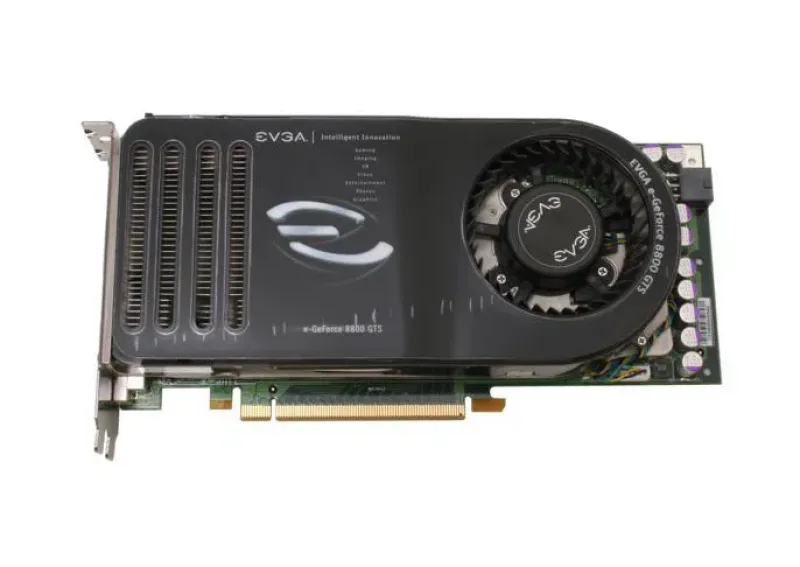320-P2-N815-KR - EVGA GeForce 8800 GTS SuperClocked 320MB 320-Bit GDDR3 PCI Express x16 HDCP Ready/ SLI Supported Video Graphics Card