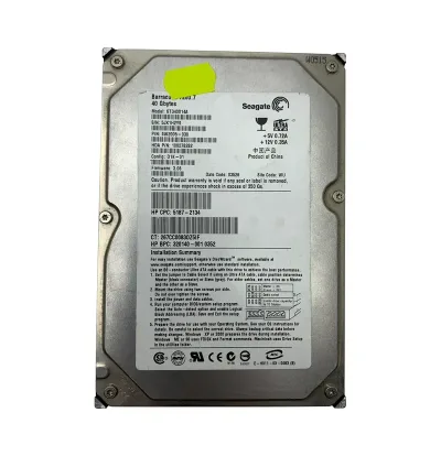 320140-001 - HP 40GB 7200RPM ATA-100 3.5-inch Hard Drive