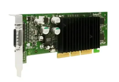 322893-001 - HP Nvidia Quadro4 100NVS 64MB AGP 4x ( 60 pin LFH ) Video Graphics Board with 60-Pin Dual VGA Cable
