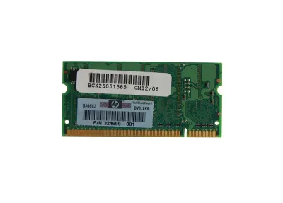 324699-001 - HP 128MB DDR-333MHz PC2700 non-ECC Unbuffered CL2 200-Pin SoDimm 2.5V Memory Module