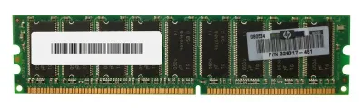 326317-451 - HP 1GB DDR-400MHz PC3200 ECC Unbuffered CL3 184-Pin DIMM 2.5V Memory Module