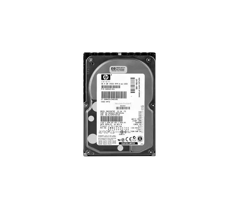 326523-001 - HP 36.4GB 15000RPM Wide Ultra-320 SCSI 68-Pin Hard Drive