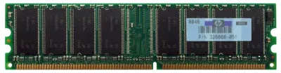 326668-051 - HP 512MB DDR-400MHz PC3200 non-ECC Unbuffered CL3 184-Pin DIMM 2.5V Memory Module