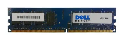 330-5858 - Dell 1GB DDR2-800MHz PC2-6400 non-ECC Unbuffered CL6 240-Pin DIMM Single Rank Memory Module