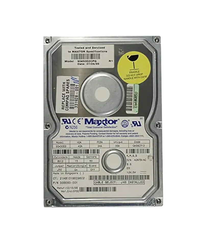 331928-001 - HP 4.3GB 5400RPM ATA-IDE 3.5-inch Hard Drive