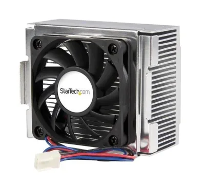 333600-001 - HP / Compaq Heat Sink with Fan for D220 Microtower Desktop