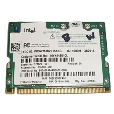 336130-001 - HP Mini PCI Broadcom WiFi 802.11a/b/g Wireless Lan (WLAN) Network Interface Card for N6220