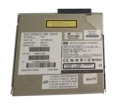 336431-930 - HP / Compaq 24X Speed DVD-ROM/CD-RW Optical Drive for nc6000 Notebook