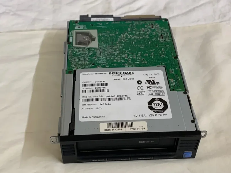 337699-B21 - HP 40/80GB DLT VS80 SCSI LVD Internal Tape Drive