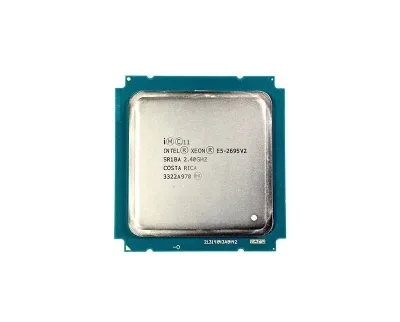 338-BDDM - Dell 2.4GHz 30MB L3 Cache 8GT/s QPI Speed Socket FCLGA2011 22NM 115W Intel Xeon E5-2695V2 12 Core Processor