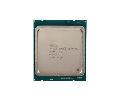 338-BEMK - Dell 2.20GHz 6.4GT/s QPI 10MB SmartCache Socket FCLGA2011 Intel Xeon E5-4603 V2 4-Core Processor