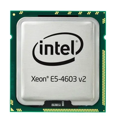 338-BEMV - Dell 2.2GHz 10MB SMART Cache 6.4GT/s QPI Socket FCLGA-2011 22NM 95W Intel Xeon E5-4603V2 Quad Core Processor