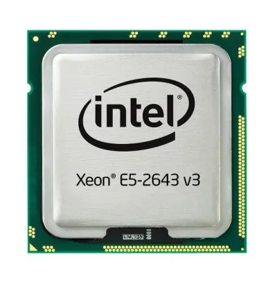 338-BFCQ - Dell 3.4GHz 9.6GT/s QPI 20MB SmartCache Socket FCLGA2011-3 Intel Xeon E5-2643 v3 6 Core Processor Kit for PowerEdge FC630