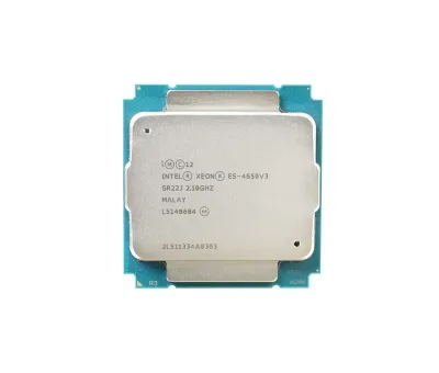 338-BGPC - Dell 2.10GHz 9.6GT/s QPI 30MB L3 Cache Socket FCLGA-2011 Intel Xeon E5-4650 V3 12-Core Processor