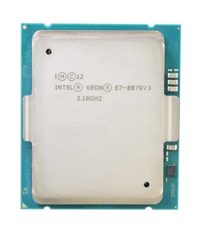 338-BHVC - Dell 2.10GHz 9.6GT/s QPI 45MB Last Level Cache Socket FCLGA2011 Intel Xeon E7-8870 V3 18-Core Processor