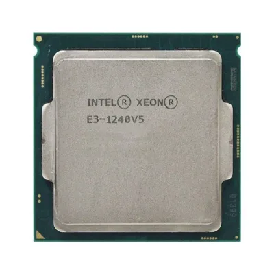 338-BIIY - Dell 3.5GHz 8GT/s DMI3 8MB SmartCache Socket FCLGA1151 Intel Xeon E3-1240 V5 4-Core Processor