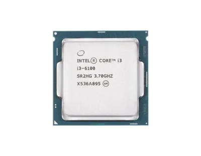 338-BIJY - Dell 3.70GHz 8GT/s DMI3 3MB Cache Socket FCLGA1151 Intel Core i3 6100 2-Core Processor