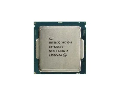 338-BIKB - Dell 3.3GHz 8GT/s DMI3 8MB SmartCache Socket FCLGA1151 Intel Xeon E3-1225 V5 4-Core Processor