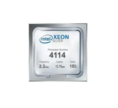 338-BLTV - Dell 2.20GHz 13.75MB L3 Cache Socket FCLGA3647 Intel Xeon Silver 4114 10 Core Processor