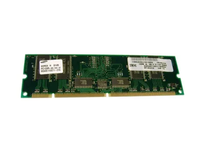 33L3124 - IBM 128MB 133MHz PC133 ECC Registered CL3 168-Pin DIMM 3.3V Memory Module