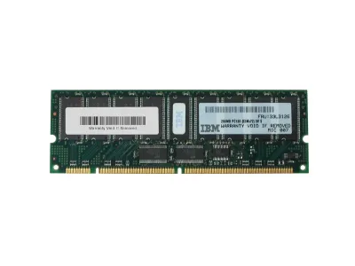33L3126 - IBM 256MB 133MHz PC133 ECC Registered CL3 168-Pin DIMM Memory Module