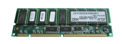 33L3128 - IBM 512MB 133MHz PC133 ECC Registered CL3 168-Pin DIMM Memory Module