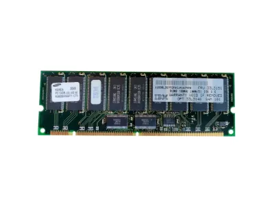 33L3146 - IBM 512MB 133MHz PC133 ECC Registered CL3 168-Pin DIMM Memory Module