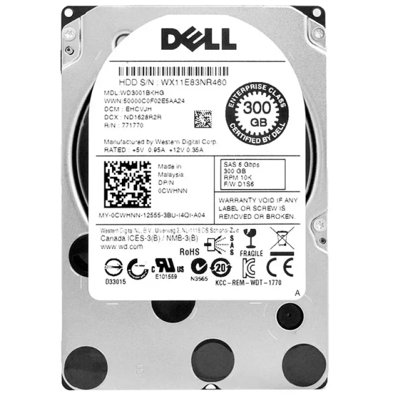 341-3615 - Dell 300GB 10000RPM SAS 3.5-inch Internal Hard Disk Drive