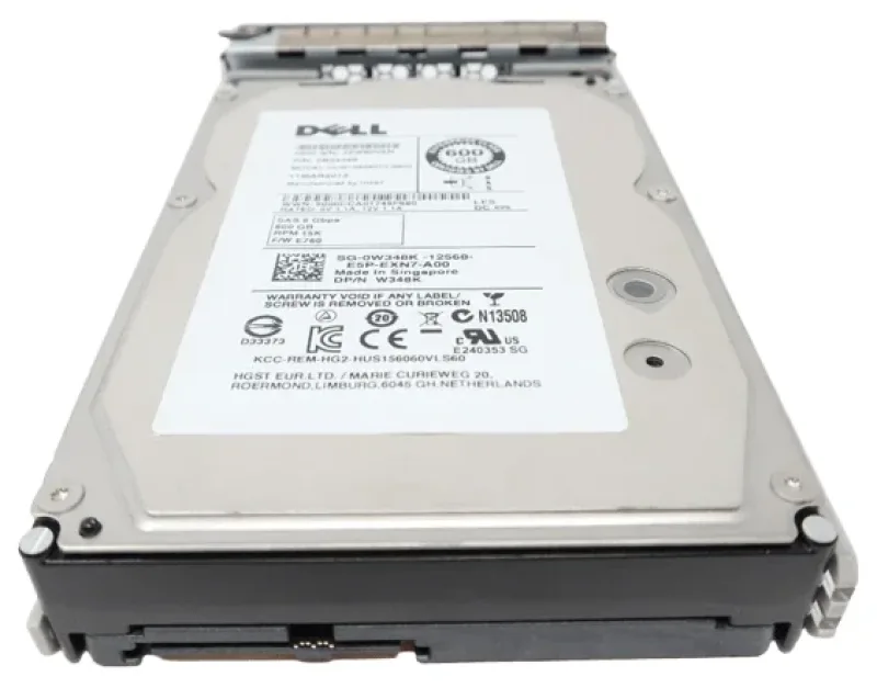 342-0120 - Dell 600GB 15000RPM SAS 6GB/s 3.5-inch Internal Hard Disk Drive