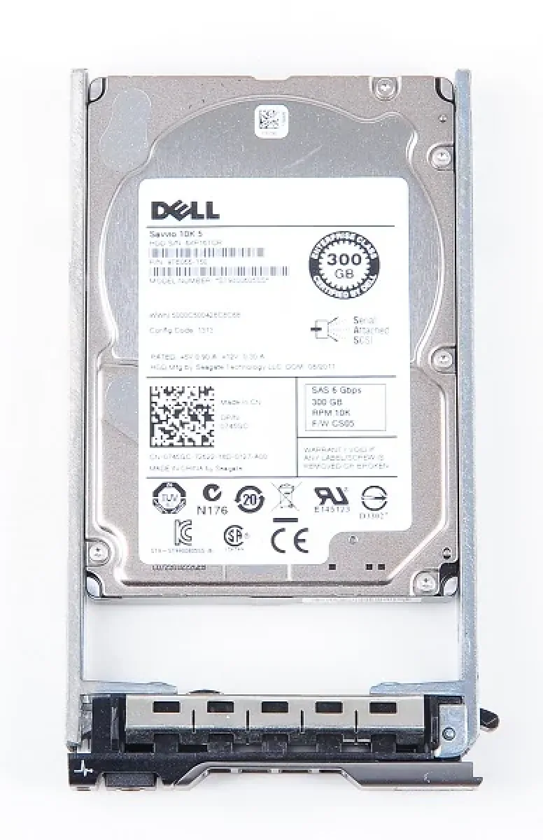 342-0131 - Dell 300GB 10000RPM SAS 6GB/s 16MB Cache 2.5-inch Internal Hard Disk Drive