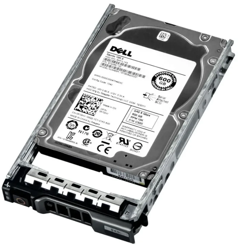 342-0454 - Dell 600GB 15000RPM SAS 6GB/s 3.5-inch Internal Hard Disk Drive