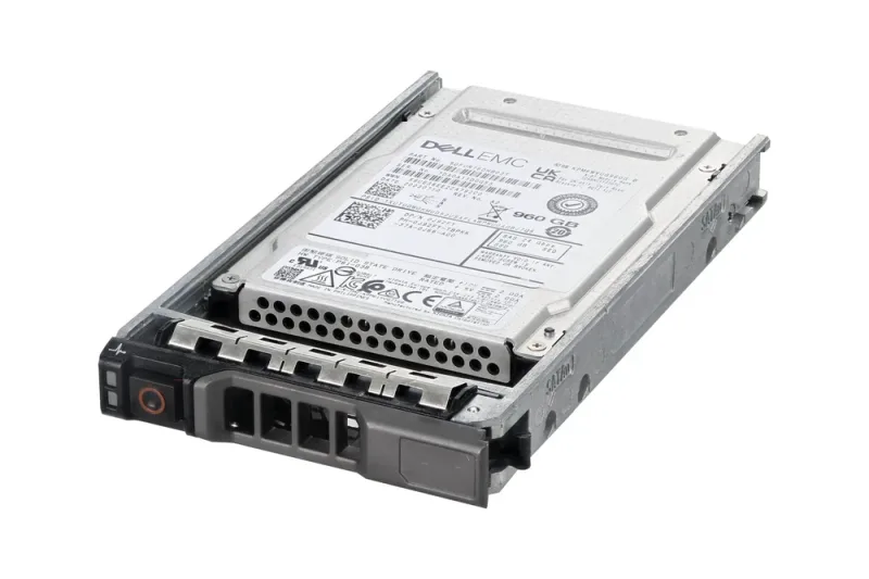 Dell 345-BERG is a 960GB 2.5-inch SAS 24Gbps read-intensive TLC SSD with 1 DWPD endurance, hot-plug design, and enterprise-grade features for data centers. Optimized for read-heavy workloads in server