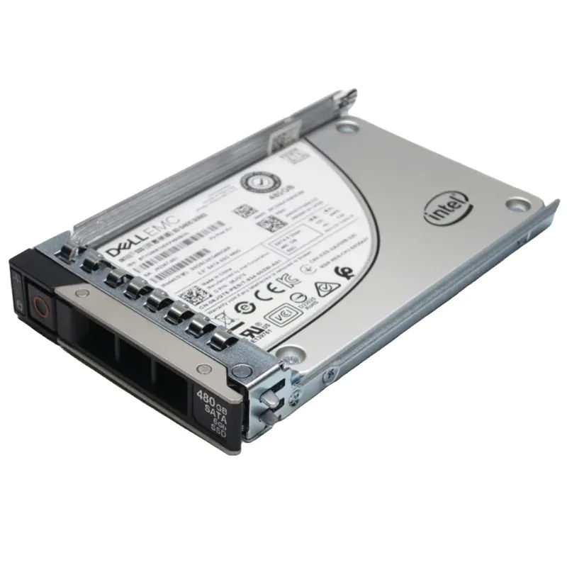 Dell 345-BKFK is a 480GB 2.5-inch SFF Mixed Use SATA 6Gbps SSD kit including 8FKXC hot-swap tray for PowerEdge servers. Provides high endurance for read/write workloads with 600MBps transfer rates and