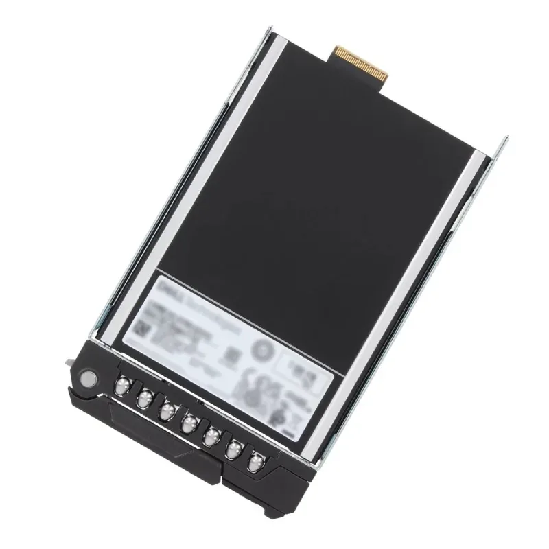 Dell 345-BMNJ is a 3.84TB PCIe Gen5 x4 NVMe E3.S read intensive SSD with tray, optimized for enterprise databases, virtualization, AI inference, and large-scale analytics workloads requiring high-capa