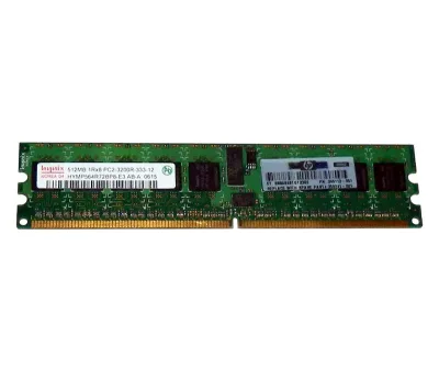 345112R-051 - HP 512MB DDR2-400MHz PC2-3200 ECC Registered CL3 240-Pin DIMM 1.8V Single Rank Memory Module