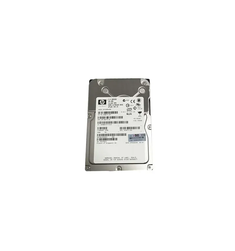 356914-007 - HP 36.4GB 15000RPM Ultra-320 SCSI Hot-Pluggable LVD 80-Pin 3.5-inch Hard Drive