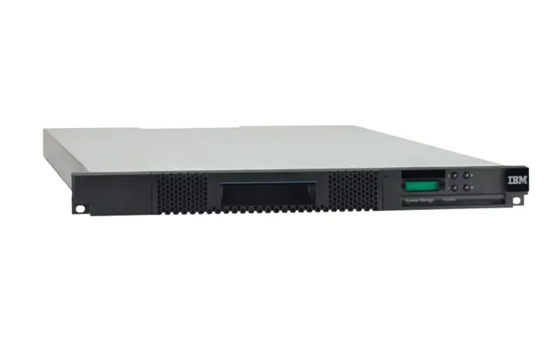 3572S5R - IBM System Storage TS2900 Tape Autoloader - 1 x Drive/9 x Slot - LTO Ultrium 5 - 13.50 TB (Native) / 27 TB (Compressed) - Serial Attached SC