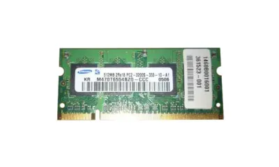 361523-001 - HP 512MB DDR2-533MHz PC2-4200 non-ECC Unbuffered CL4 200-Pin SoDimm 1.8V Memory Module