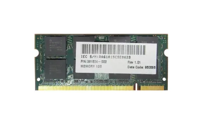 361524-002 - HP 1GB DDR2-667MHz PC2-5300 non-ECC Unbuffered CL5 200-Pin SoDimm 1.8V Memory Module