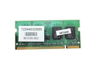 361526-002 - Compaq 512MB DDR2-533MHz PC2-4200 non-ECC Unbuffered CL4 200-Pin SoDimm Memory Module for NC8230 Notebook PC
