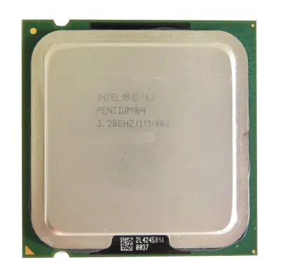 364837-001 - HP 3.2GHz 800MHz FSB 1MB L2 Cache Socket PGA478 Intel Pentium 4 540 / 540J 1-Core Processor
