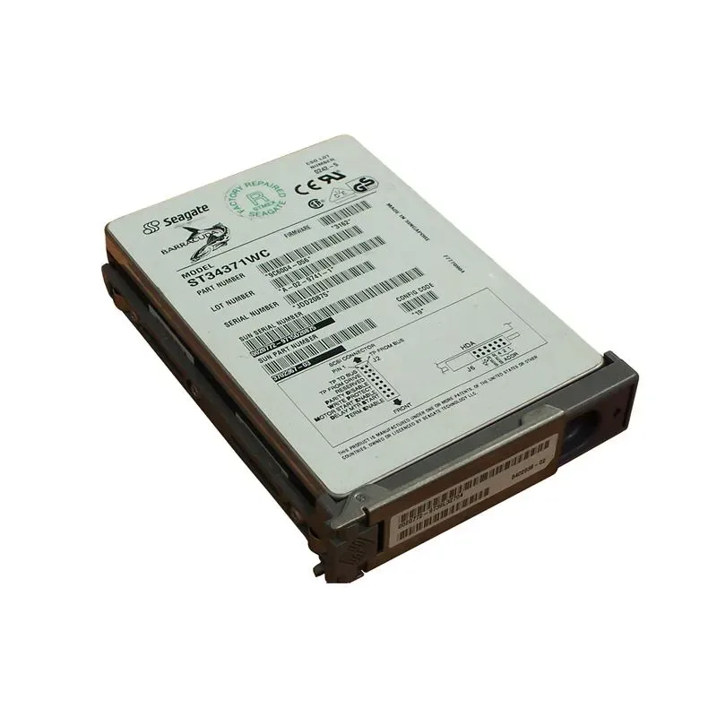 370-2367 - Sun 4.3GB 7200RPM Ultra Wide SCSI Single Ended 80-Pin 512KB Cache 3.5-inch Internal Hard Drive