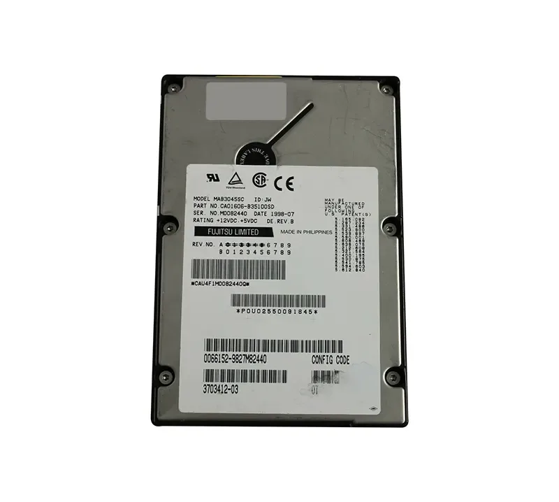 370-3412-03 - Sun 4GB 7200RPM Ultra Wide SCSI 3.5-inch Hard Drive
