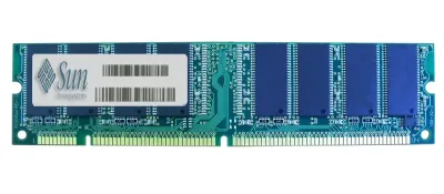 370-3801 - Sun 128MB 100MHz PC100 non-ECC Unbuffered CL2 168-Pin DIMM Memory Module