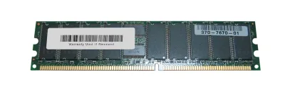 370-7670 - Sun 512MB DDR-333MHz PC2700 ECC Registered CL2 184-Pin DIMM 2.5V Memory Module