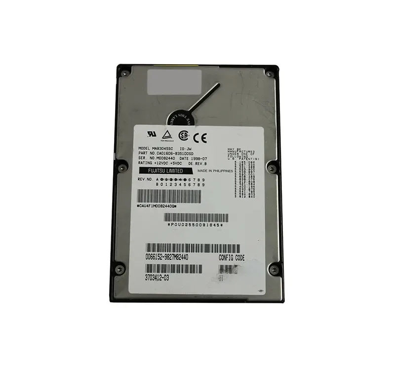 3703412-03 - Sun 4GB 7200RPM Ultra Wide SCSI 3.5-inch Hard Drive