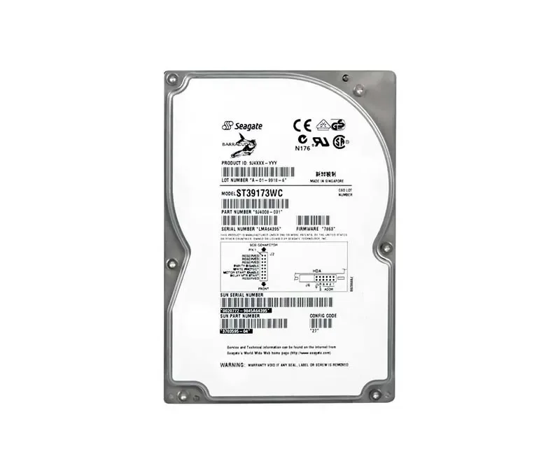 3703595-03 - Sun 9GB 7200RPM Ultra Wide SCSI 3.5-inch Hard Drive