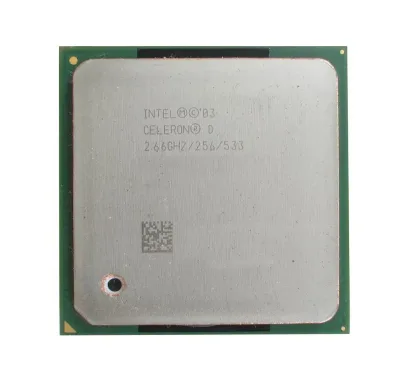 370861-001 - Compaq 2.66GHz 533MHz FSB 256KB L2 Cache Socket PGA478 Intel Celeron D 330 1-Core Processor